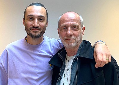 Twee generaties: Bart en Leon Römer